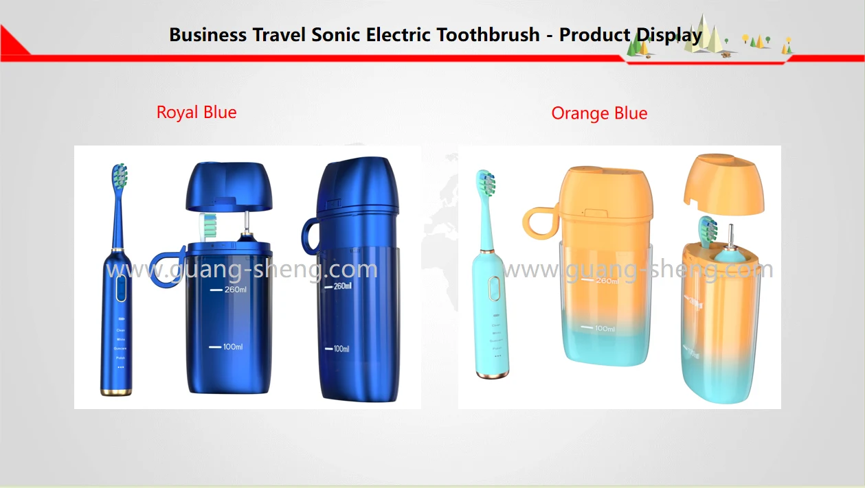 Business Travel Sonic Electric Toothbrush
